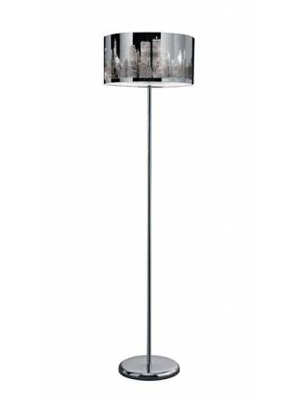 TRIO Capital floor lamp 2L chrome