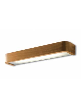 Aplique de pared Nature 2L E27 madera roble - Ole