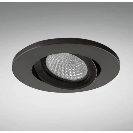 YLD NC1860RBK recessed light black aluminium