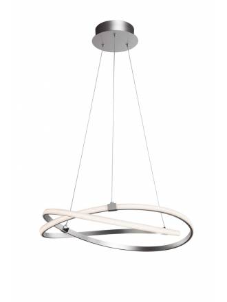 MANTRA infinity pendant lamp LED 42w silver