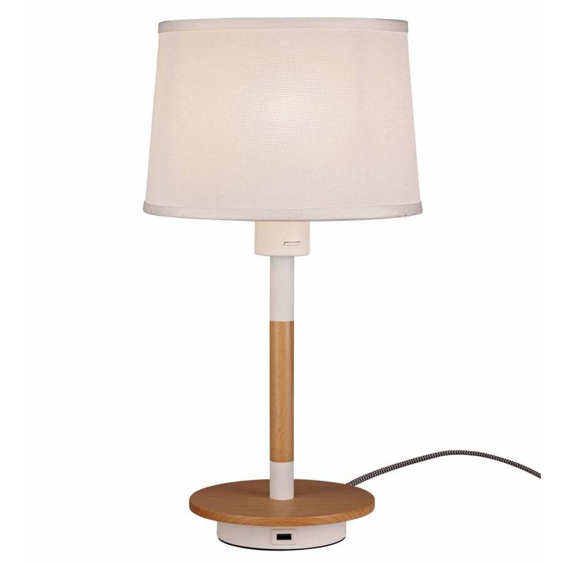 MANTRA Nordic 2 table lamp USB white