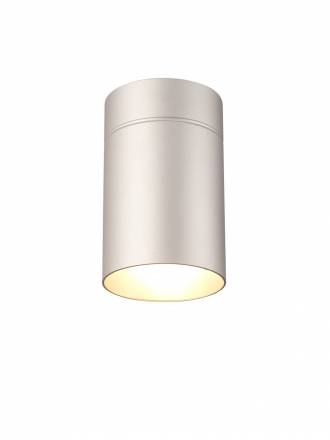 Foco de superficie 1 luz Aruba 5628 gris plata - Mantra