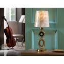 SCHULLER Eden table lamp 1 light gold leaf