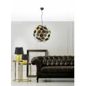 TRIO Discalgo pendant lamp 6L black