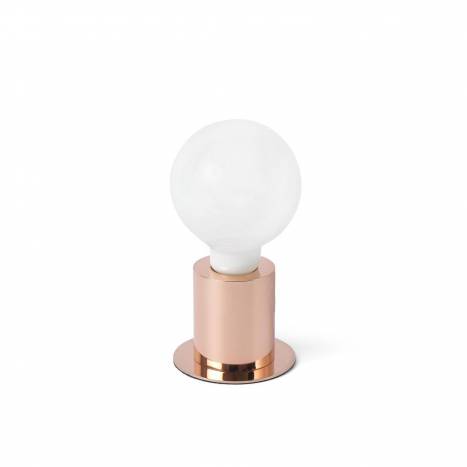 Lámpara de mesa Ten E27 cobre - Faro Lámpara de mesa Ten E27 cobre - Faro