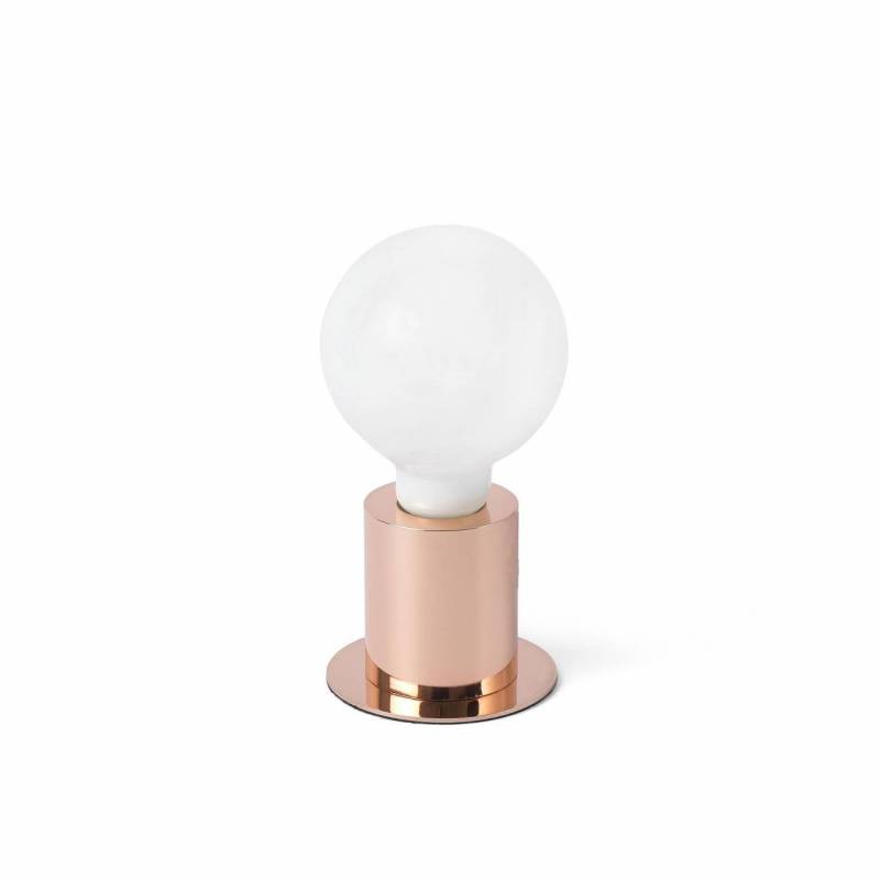 Lámpara de mesa Ten E27 cobre - Faro Lámpara de mesa Ten E27 cobre - Faro