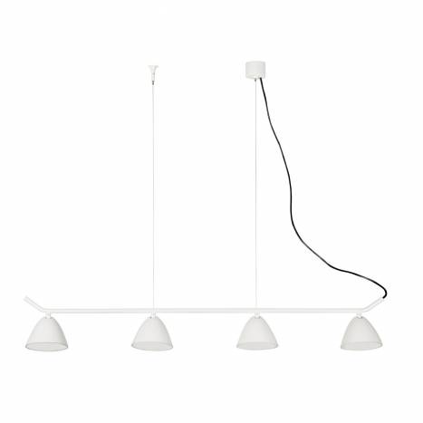 Lámpara colgante Flash LED 4 luces blanca - Faro