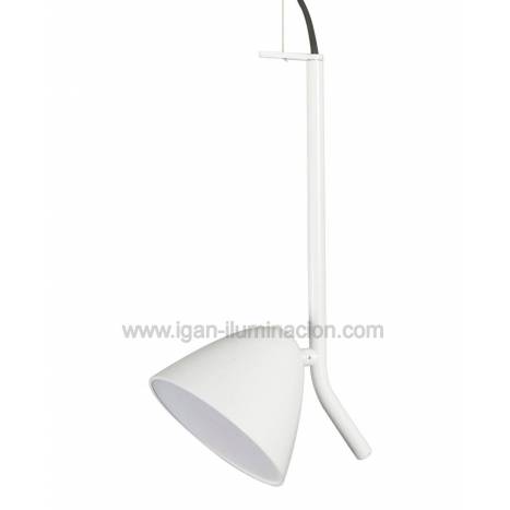 Lámpara colgante Flash LED 1 luz blanca - Faro