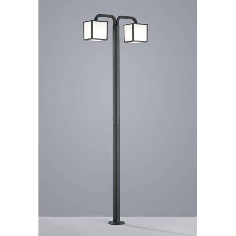 TRIO Cubango pole lamp 2L E27 LED 6w