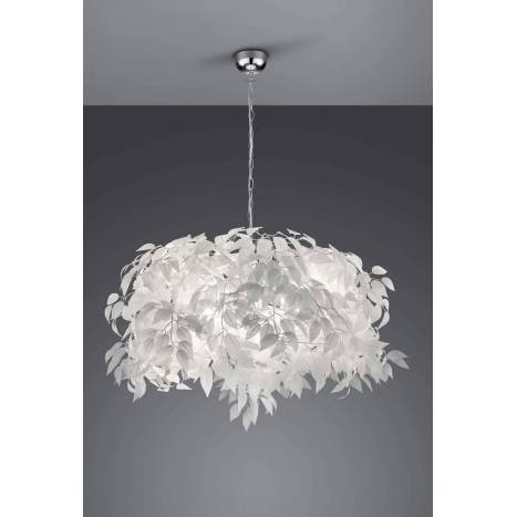 TRIO Leavy pendant lamp 70cm 1L