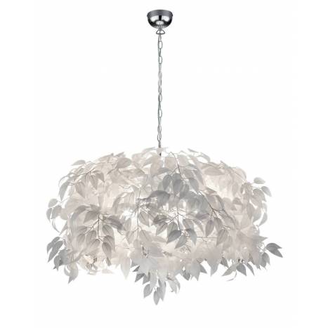 TRIO Leavy pendant lamp 70cm 1L