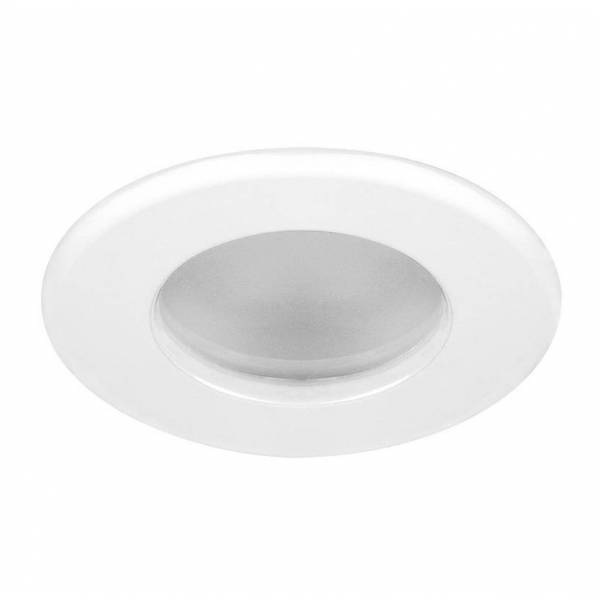 Foco empotrable 265 estanco IP65 circular blanco de Onok