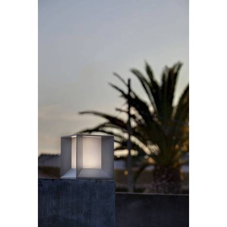 FARO Mila post lamp LED 18w dark grey