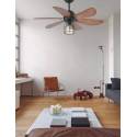 FARO Chicago ceiling fan 1L wallnut