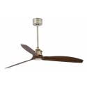 FARO Just Fan ceiling fan DC antique brass