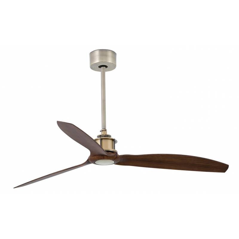 FARO Just Fan ceiling fan DC antique brass FARO Just Fan ceiling fan DC antique brass