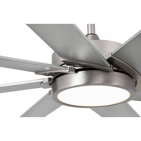FARO Century ceiling fan LED DC nickel