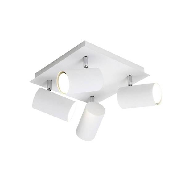 TRIO Tub spotlight 4L LED aluminium white