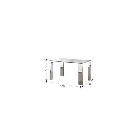 Mesa de comedor Malibu 140x80 de Schuller