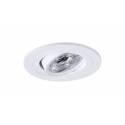 ONOK 191 round recessed light white aluminium