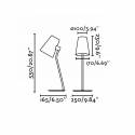 FARO Lupe table lamp 1L E27