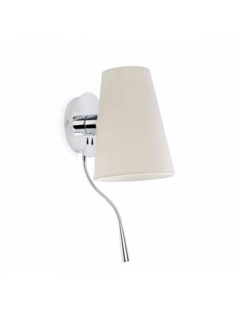 FARO Lupe wall lamp E27 + LED 1w