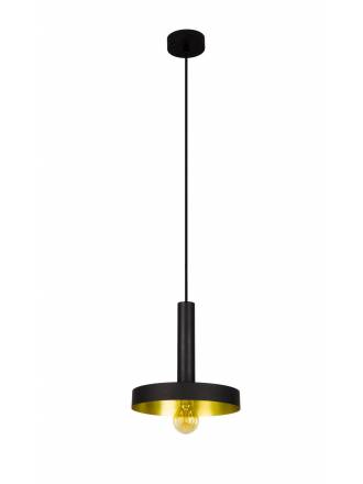 Lámpara colgante Whizz negro + oro - Faro