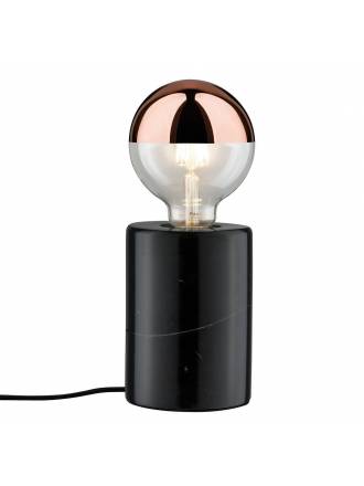 Lámpara de mesa Nordin 1L E27 negro - Paulmann