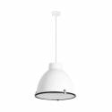 FARO Charlotte 1L E27 pendant lamp white