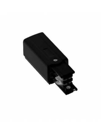 Three phase track connector black
