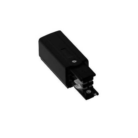 Three phase track connector black