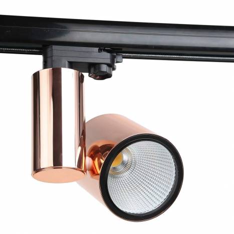 Foco de carril LC1562 LED cobre - YLD