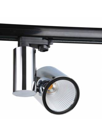 Foco de carril LC1562 LED cromo - YLD