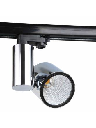 Foco de carril LC1562 LED cromo - YLD