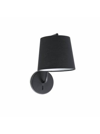 FARO Berni wall lamp 1L E27 black