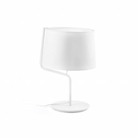 Lámpara de mesa Berni 1L E27 blanco - Faro