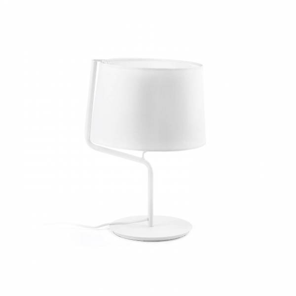 FARO Berni table lamp 1L E27 white