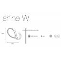 Aplique de pared Shine 6 LED 6w - Mimax