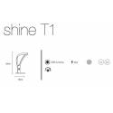 Lámpara de mesa Shine T1 LED 6w - Mimax