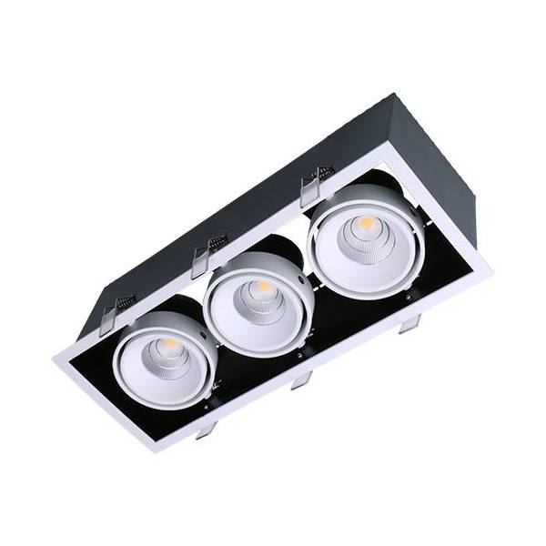 MASLIGHTING Kardan Box LED 3L 13w recessed light