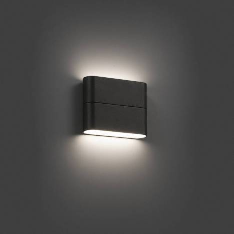 Aplique de pared Aday-1 LED 6w gris - Faro Aplique de pared Aday-1 LED 6w gris - Faro