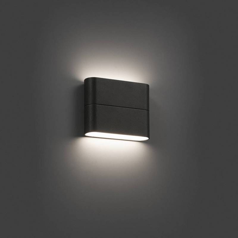 Aplique de pared Aday-1 LED 6w gris - Faro Aplique de pared Aday-1 LED 6w gris - Faro