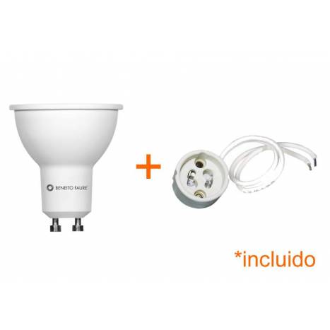 Foco empotrable LED 8w Sharp circular aluminio basculante