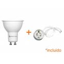 Foco empotrable LED 8w Sharp circular aluminio basculante