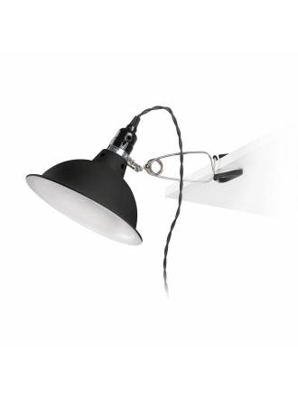 FARO 1L E27 clip lamp black