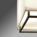 FARO Vesper 3L E27 pendant lamp brown