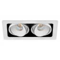 Foco empotrable Twist Double LED blanco - Arkoslight