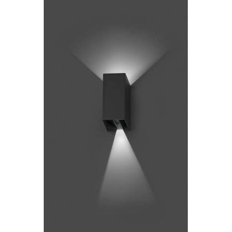 Aplique de pared Blind IP54 2x3w LED de Faro