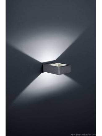 Aplique de pared Reno 5w LED color gris pizarra de Trio