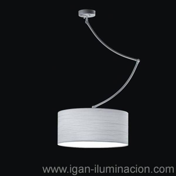 Lámpara colgante Cisne 3L blanco - Brilliance